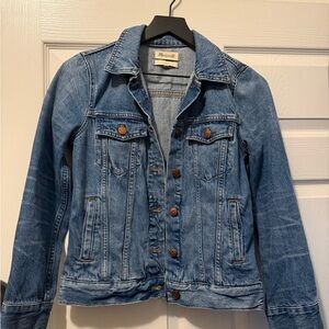 Madewell Blue Jean Jacket Classic Denim Style